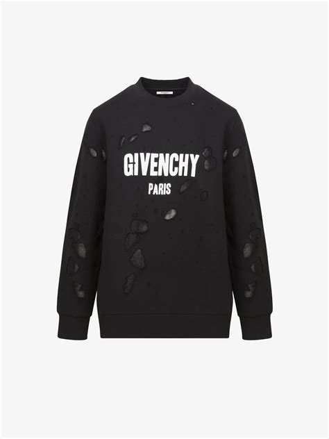 givenchy zodiac sweatshirt|givenchy destroyed sweatshirt.